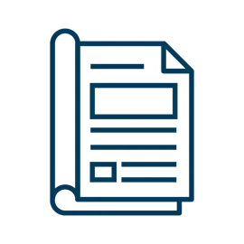 Icon of a report